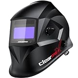 ARCCAPTAIN Schweißhelm Schweißmaske Automatischer Verdunkelung für TIG MIG ARC, 1/1/1/1 Top Optische Klarheit, Ultra-Leicht Schweißhelm Automatische Abdunkelung